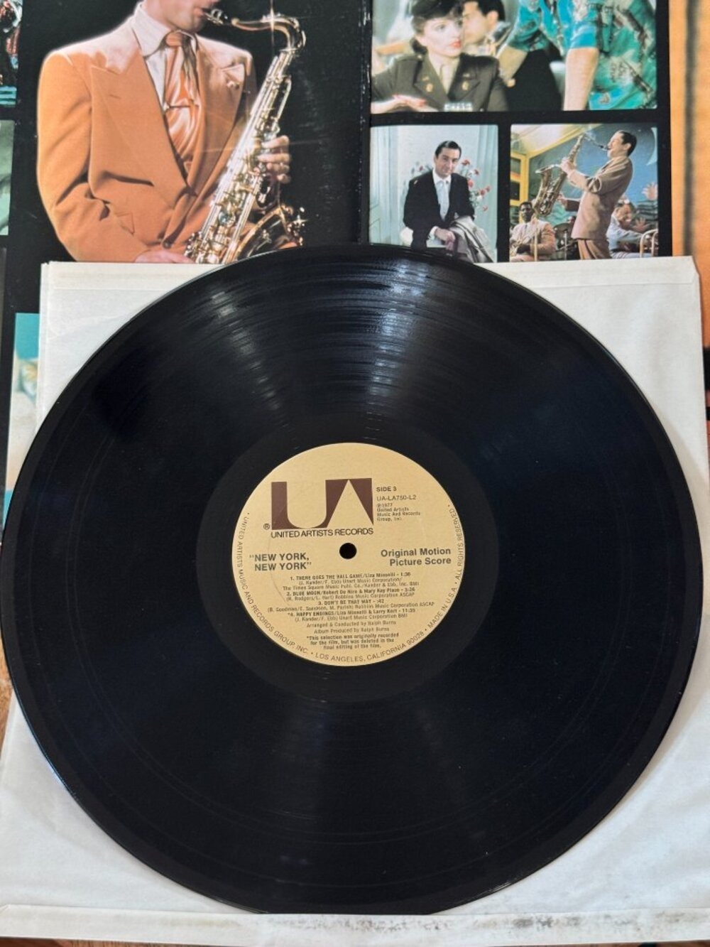 Liza Minnelli & Robert De Niro – New York, New York Vinyl LP (1977) Vintage - Picture 12 of 14